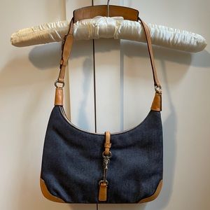 Y2K Coach Bag Denim & Leather